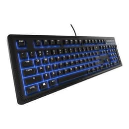 Steelseries Keyboard AZERTY Bakgrundsbelyst tangentbord Apex 100