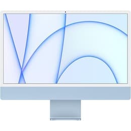 iMac 24-tum Retina (Början av 2021) M1 3,2GHz - SSD 256 GB - 8GB QWERTY - Engelsk (US)