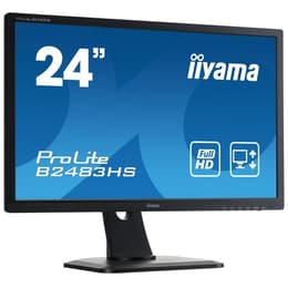 24-tum Iiyama ProLite B2483HS 1920 x 1080 LCD Monitor Svart
