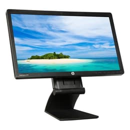 20-tum HP EliteDisplay E201 1920 x 1080 LED Monitor Svart