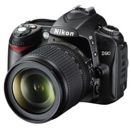 Reflex D90 - Svart + Nikon Nikon Nikkor 18-70 mm f/3.5-4.5G DX ED f/3.5-4.5G