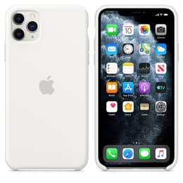 Apple Silikon Skal iPhone 11 Pro Max - Silikon Vit
