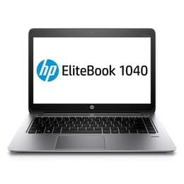 HP EliteBook Folio 1040 G2 14-tum (2015) - Core i5-5300U - 8GB - SSD 240 GB QWERTZ - Tysk