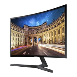 27-tum Samsung C27F398FWU 1920 x 1200 LED Monitor Svart