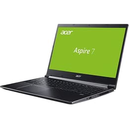 Acer Aspire 7 15-tum (2019) - Core i7 - Gen 9 (H) - 16GB - SSD 1 TB QWERTZ - Tysk