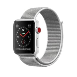 Apple Watch (Series 3) 42 - Aluminium Silver - Sport-loop Silver