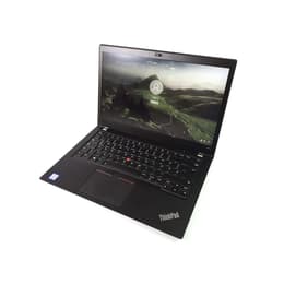 Lenovo ThinkPad T480S 14-tum (2017) - Core i5-8250U - 16GB - SSD 256 GB AZERTY - Fransk
