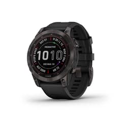Garmin Smart Watch Fenix 7 Sapphire Solar HR GPS - Svart