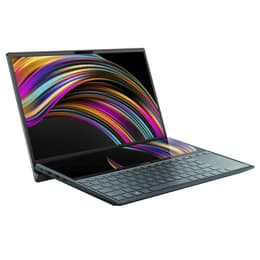 Asus ZenBook Duo UX481FA-BM023T 14-tum (2019) - Core i5-10210U - 8GB - SSD 512 GB AZERTY - Fransk