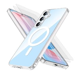 Skal Galaxy S24 FE och 2 st skärmskydd - TPU - Genomskinlig
