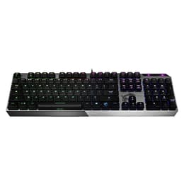 Msi Keyboard AZERTY Fransk Bakgrundsbelyst tangentbord Vigor GK50 Low Profile