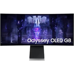 34-tum Samsung Odyssey G8 G85SB 3440 x 1440 OLED Monitor Grå