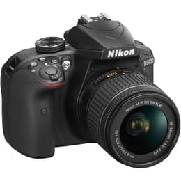 Reflex D3400 - Svart + Nikon Nikon AF-P DX Nikkor 18-55 mm f/3.5-5.6G VR f/3.5-5.6G
