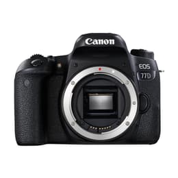 Canon EOS 77D Reflex 24 - Svart