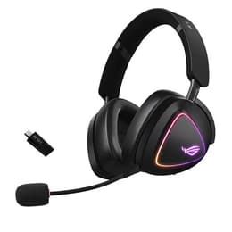 Asus ROG Delta II noise Cancelling gaming trådbunden + trådlös Hörlurar med microphone - Svart