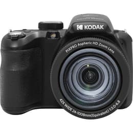 Hybrid - Kodak PixPro AZ422 Svart + Objektiv Kodak Zoom Optique X42 24-1008mm f/2.3