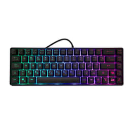 Deepgaming Keyboard QWERTY Spansk Bakgrundsbelyst tangentbord Mini TM065