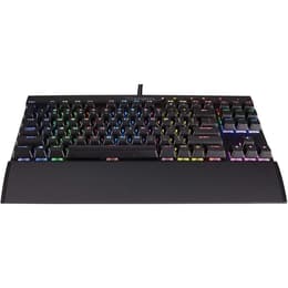 Corsair Keyboard AZERTY Fransk Bakgrundsbelyst tangentbord K65 Rapidfire