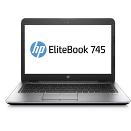 HP EliteBook 745 G4 14-tum (2017) - PRO A8-9600B - 8GB - SSD 256 GB QWERTY - Engelsk