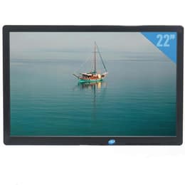 22-tum Simpletek 1680 x 1050 LCD Monitor Svart