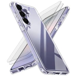 Skal Galaxy S26 och 2 st skärmskydd - TPU - Genomskinlig