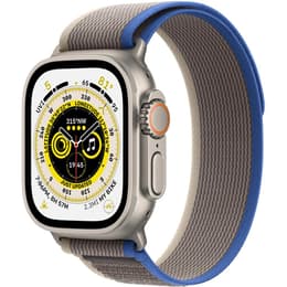 Apple Watch Ultra (2022) GPS + Mobilnät 49 mm - Titan naturligt titan