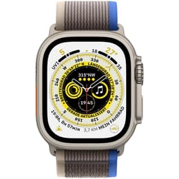 Apple Watch Ultra (2022) GPS + Mobilnät 49 mm - Titan naturligt titan