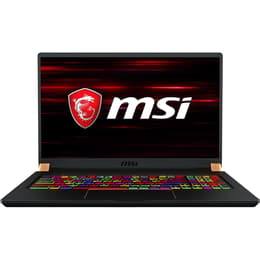 MSI GS75 Stealth 10SF-089BE 17"-tum - Core i7-10750H - 16GB - SSD 1 TBGB Nvidia GeForce RTX 2070 Max Q AZERTY - Fransk