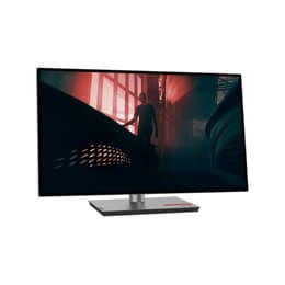 27-tum Lenovo ThinkVision P27h-30 2560 x 1440 LED Monitor Svart