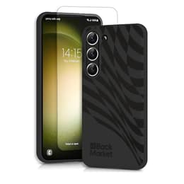 Back Market Skal Galaxy S23 och skyddsskärm - Återvunnen plast - Svart
