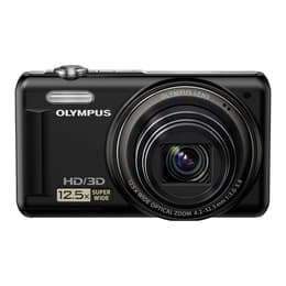 Kompakt VR-330 - Svart + Olympus Olympus 12.5x Wide Optical Zoom Lens 24-300 mm f/3.0-5.9 f/3.0-5.9