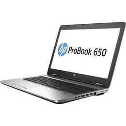 HP ProBook 650 G2 15-tum (2016) - Core i3-6100U - 8GB - SSD 512 GB AZERTY - Fransk