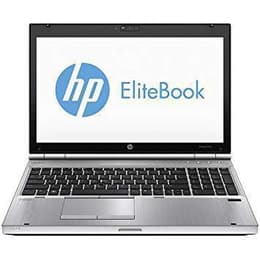 HP EliteBook 8570P 15-tum (2013) - Core i5-3210M - 4GB - SSD 180 GB QWERTZ - Tysk