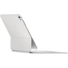 iPad Magic Keyboard (iPad ingår ej) 13" (2024) - Vit - AZERTY - Fransk