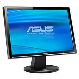 19-tum Asus VW192S LCD Monitor Svart