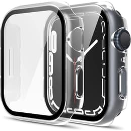 Skal Apple Watch Series 8 - 41 mm - Plast - Genomskinlig