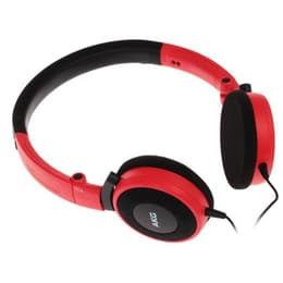 Akg Y30 noise Cancelling kabelansluten Hörlurar med microphone - Röd
