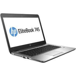 HP EliteBook 745 G3 14-tum (2016) - PRO A12-8800B - 4GB - SSD 128 GB QWERTY - Svensk