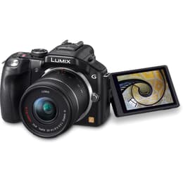 Lumix DMC-G5 - Svart + Panasonic Lumix G Vario 45-150mm f/4.5-5.6 ASPH MEGA O.I.S + Lumix G Vario 14-42 mm f/3.5-5.6 II ASPH. / MÉGA S.O.I f/4.5-5.6 + f/3.5-5.6