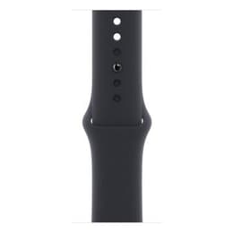 Apple Watch Series 10 (2024) GPS 46 mm - Aluminium gagatsvart - Sportband Svart