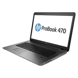 HP ProBook 470 G2 17-tum (2015) - Core i7-5500U - 8GB - SSD 240 GB AZERTY - Fransk