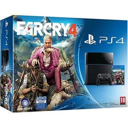 PlayStation 4 500GB - Svart + Far Cry 4