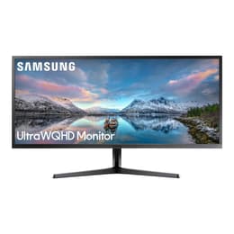 34-tum Samsung S34J550WQR 3440 x 1440 LCD Monitor Svart