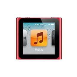 iPod Nano 6th Gen mp3 & mp4 spelare 8gb- Röd