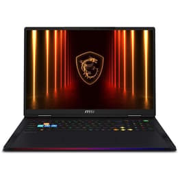 MSI Raider A18 HX A9WIG 18-tum (2024) - Ryzen 9 9955HX3D - 64GB - SSD 2 TB QWERTZ - Tysk