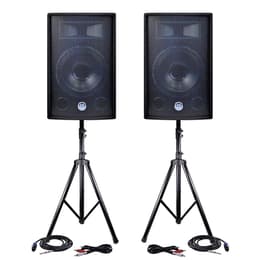 Bm Sonic PACK Sono BMS-1812 2400W SUB Actif 46cm - 2 enceintes 30cm + Câbles PA högtalare