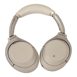 Sony WH-1000XM3 noise Cancelling trådbunden + trådlös Hörlurar med microphone - Beige