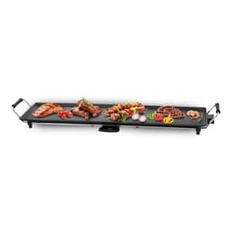 Plancha XXL Dolce Casa DC-PLA-90-CM Antiadhésive - Thermostat Ajustable, 1800W Poignée Rembourrée, pour 8 Personnes, 90 x 23CM Kokplatta / grill