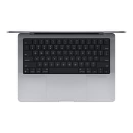 MacBook Pro 14" (2023) - Apple M2 Pro med 10-kärnig CPU och 16-kärnig grafikprocessor - 32GB RAM - SSD 1000GB - Standardskärm - AZERTY - Fransk