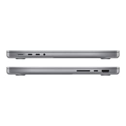 MacBook Pro 14" (2023) - Apple M2 Pro med 10-kärnig CPU och 16-kärnig grafikprocessor - 32GB RAM - SSD 1000GB - Standardskärm - AZERTY - Fransk